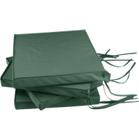Lot de 4 Galettes de Chaises de Jardin Recyclé Heva