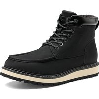 Men s Moc Toe Fur Lined Boots