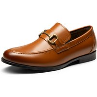 Men s Metallic Slip On Dress Loafers