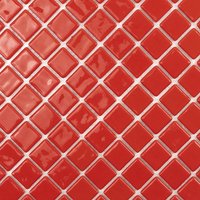 50% Rabatt auf rotes Glasmosaik bei Ceramic Connection