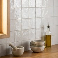 Azulejo Pared Kea Blanco Brillo 13x13 cm | Apto para interiores