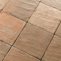 Azulejo Suelo/Pared Pienza Cotto Marrón Mate 20 x 20 cm | Apto para interiores/exteriores