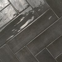 Fliese Marais Anthrazit | 6 x 24,6 cm