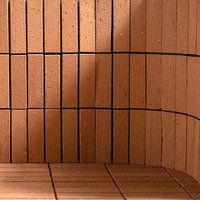 Baldosa de Terracota Bricka Siena Mosaico Marrón | 30,2 x 31,6 cm