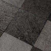 Piedra Lava Negro | 20x20 cm