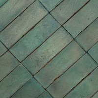 Baldosa de Terracota Chroma Niebla Azul | 5 x 15 cm