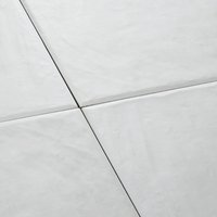 Fliese Stuckoptik Weiß | 22,3 x 22,3 cm