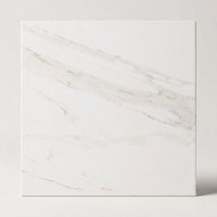 Fliese in Marmoroptik Calacatta Nacar | 45 x 45 cm