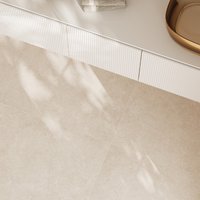 Fliese in Steinoptik Petra Elfenbein | 80 x 80 cm