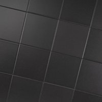 Hydraulische Fliese Melbourne Schwarz | 15 x 15 cm