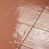 Azulejo Suelo/Pared Fiji Rojo Brillo 15 x 15 cm | Apto para interiores/exteriores
