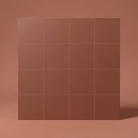 Azulejo Suelo/Pared Quebec Marrón Mate 9,5 x 9,5 cm | Apto para interiores/exteriores