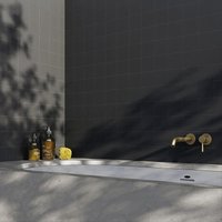 Azulejo Suelo/Pared Quebec Negro Mate 9,5 x 9,5 cm | Apto para interiores/exteriores