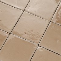 Baldosa de Terracota Vitri Natural Beige | 10 x 10 cm
