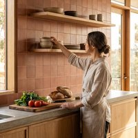 Fliese Toscana Terrakotta 20x20 VORGESCHNEIDET (10x10) | 20x20 VORGESCHNITTEN (10x10)