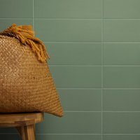 Fliese Jungle Olivgrün | 10x30 cm