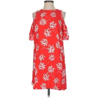 Ann Taylor LOFT Casual Dress: Red Dresses - Used - Size