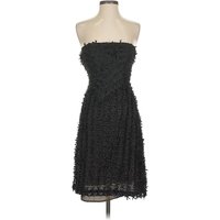 White House Black Market Cocktail Dress - Party: Black Dresses - Used - Size