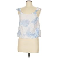 Cloth & Stone x Anthropologie Tank Top Blue Strapless Neckline Tops - Used - Size