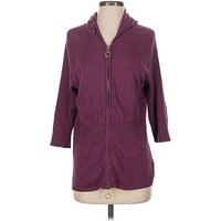 BCBGMAXAZRIA Cardigan Sweater: Purple Sweaters & Sweatshirts - Size