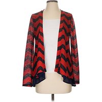 Buttons Cardigan Sweater: Red Sweaters & Sweatshirts