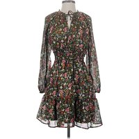 Old Navy Cocktail Dress: Black Floral Pattern Dresses - Used - Size X