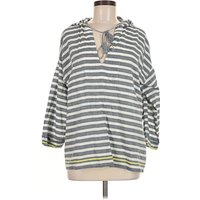 Soft Joie 3/4 Sleeve Top Gray Cowl Neck Tops - Used