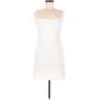 She + Sky Cocktail Dress - Slip dress: White Dresses - Used