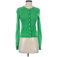Jumper 1234 Cardigan Sweater: Green Sweaters & Sweatshirts - Size