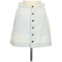 American Apparel Denim Skirt: White Bottoms