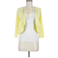 Trosman Cardigan Sweater: Yellow Sweaters & Sweatshirts