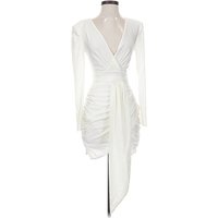 Shein Cocktail Dress: White Dresses - Used - Size