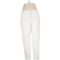 Cato Dress Pants - High Rise: Ivory Bottoms - Size