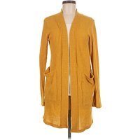 Cardigan Sweater: Yellow Sweaters & Sweatshirts