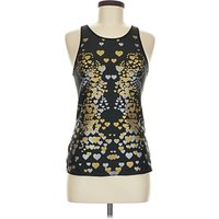 Rowley Tank Top Gold Halter Neckline Tops - Used