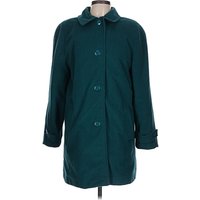 Coat: Teal Jackets & Outerwear - Size