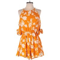 Peach Love Cream California Casual Dress: Yellow Dresses - Used