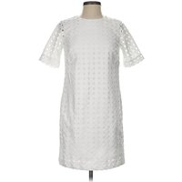 Banana Republic Cocktail Dress - Shift: White Dresses - Used - Size