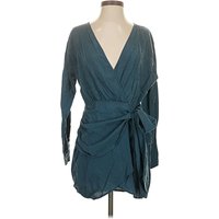 L'academie los angeles Cocktail Dress - Wrap: Teal Dresses - Used