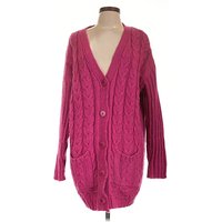 Shoedazzle Cardigan Sweater: Pink Sweaters & Sweatshirts