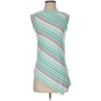 St. John Tank Top Teal One Shoulder Neckline Tops - Used - Size P