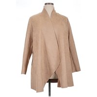 Radzoli Coat: Tan Jackets & Outerwear - Size X