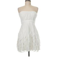 B. Darlin Cocktail Dress: White Dresses - Used - Size