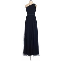 Aidan Mattox Cocktail Dress - Bridesmaid: Blue Dresses - New - Size