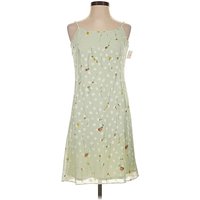 Cocktail Dress - A-Line: Green Stars Pattern Dresses - Used