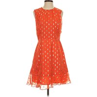 Hutch Cocktail Dress - A-Line: Orange Dresses - Used - Size