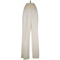 Coldwater Creek Dress Pants - High Rise: Ivory Bottoms - Size
