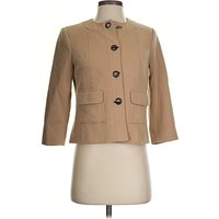 Calvin Klein Coat: Tan Jackets & Outerwear - Size 4 Petite
