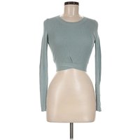 Ese O Ese Cardigan Sweater: Teal Sweaters & Sweatshirts