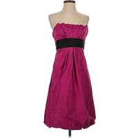 Kay Unger Cocktail Dress - Party: Pink Dresses - Used - Size